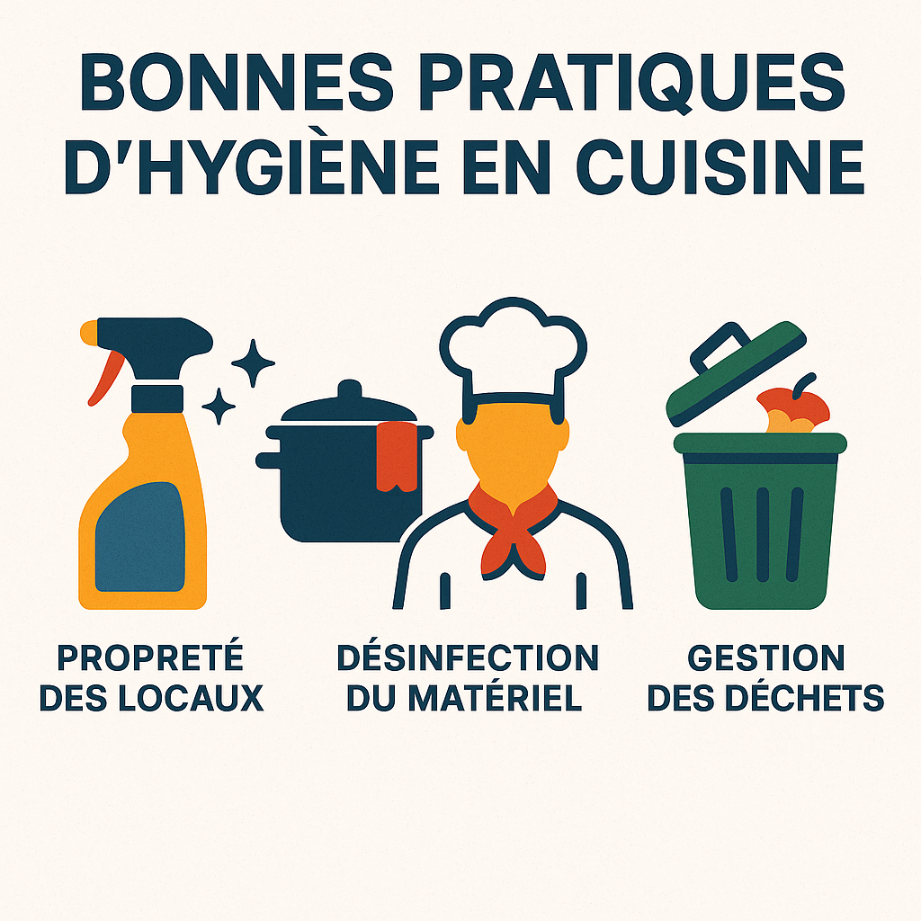 Les bonnes pratiques d’hygiène en cuisine